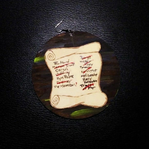 "Arya & Needle" Earrings - Picture 4 of 8